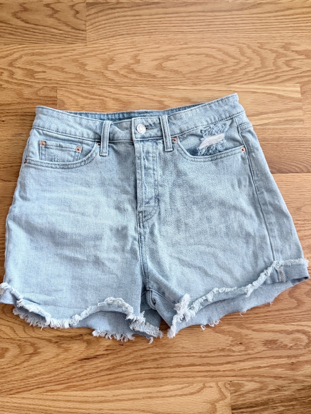 Wild Fable NWOT High Rise Button-Fly Jean Short (4)